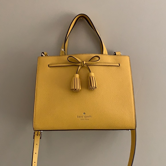 KATE SPADE Small Hayes Satchel - Sunflower color - Picture 2 of 9